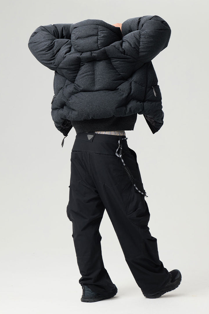 ウールキルティングダウンジャケット25BLYR012