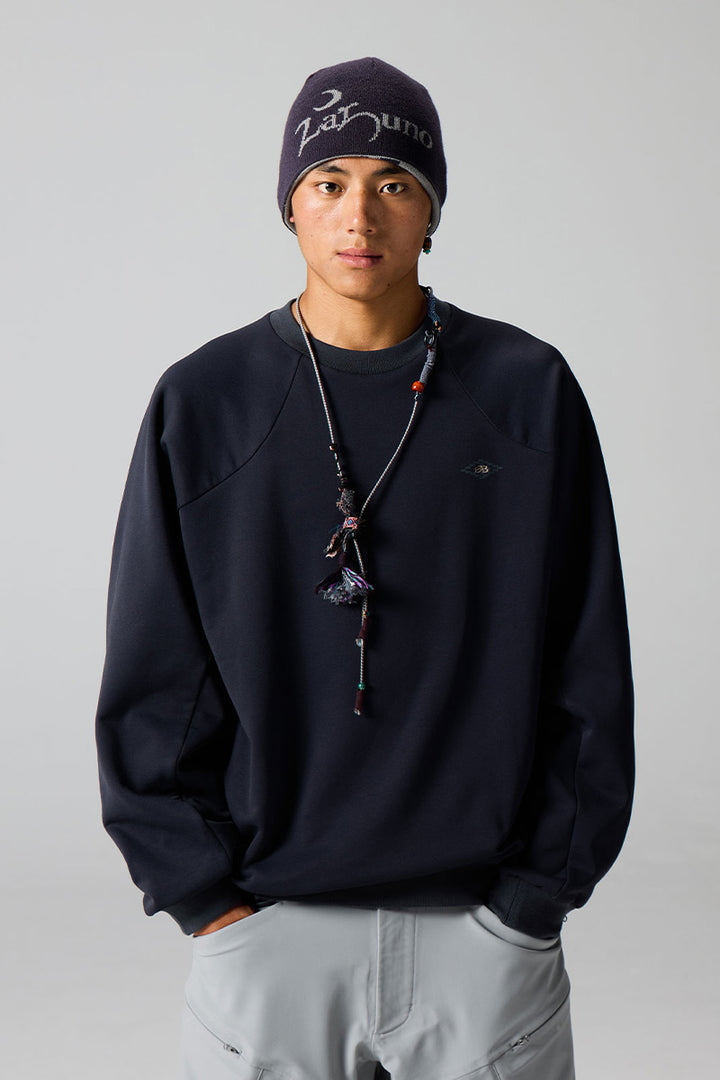 バックプリント動物柄フリースTシャツ25BLWY023