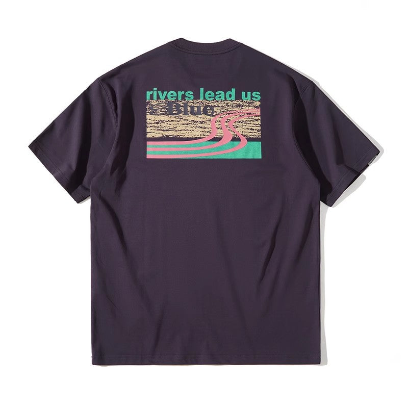 リバーフローデザインTシャツ24TMT014