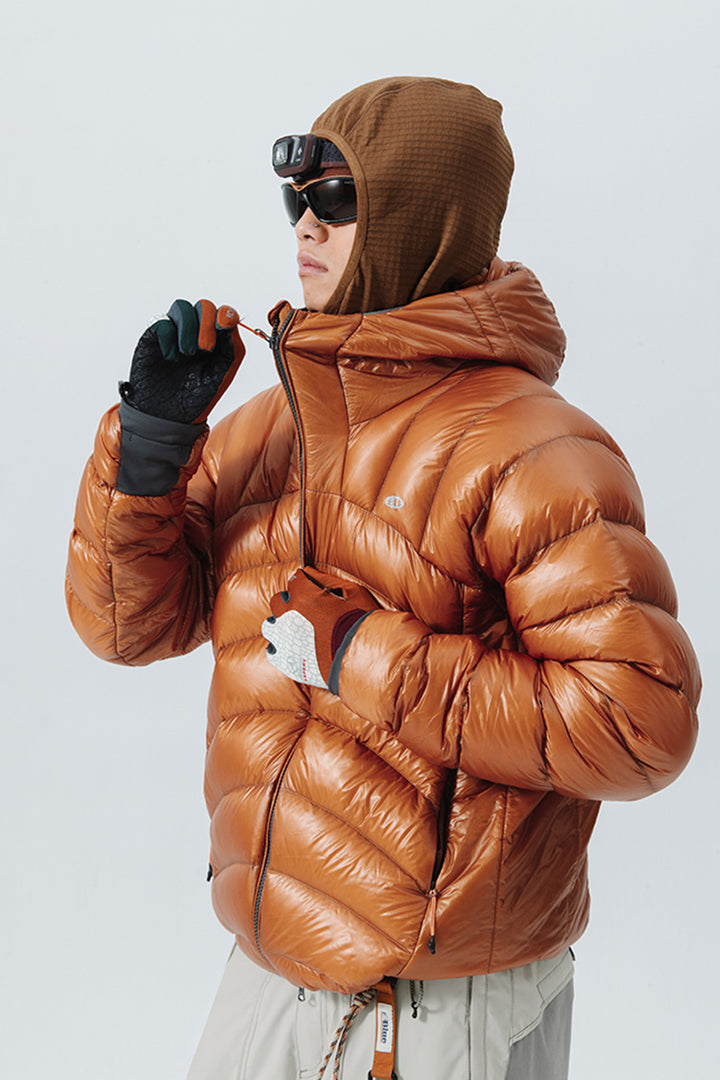 撥水軽量フード付きダウンジャケット25BLYR004