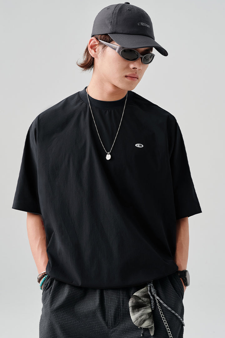 シームレスクルーネック半袖TシャツNLBLDTX006