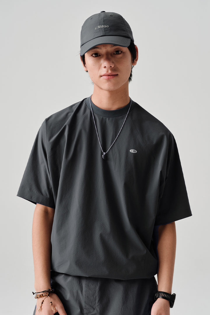 シームレスクルーネック半袖TシャツNLBLDTX006