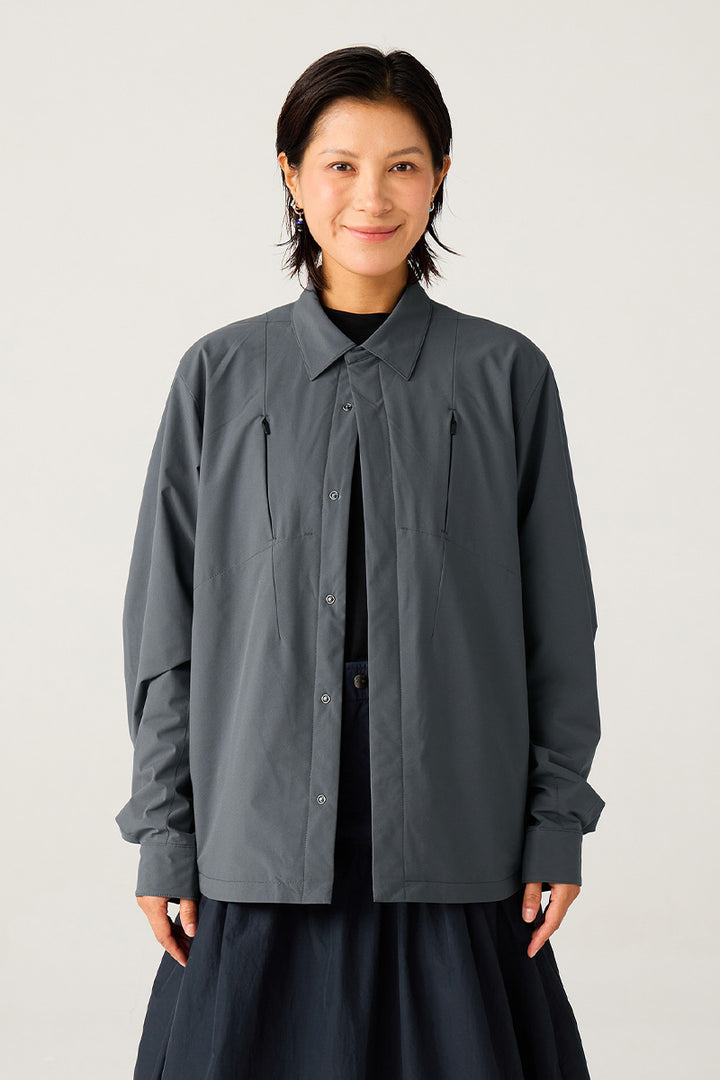マルチポケット付きシャツジャケット25BLCU005