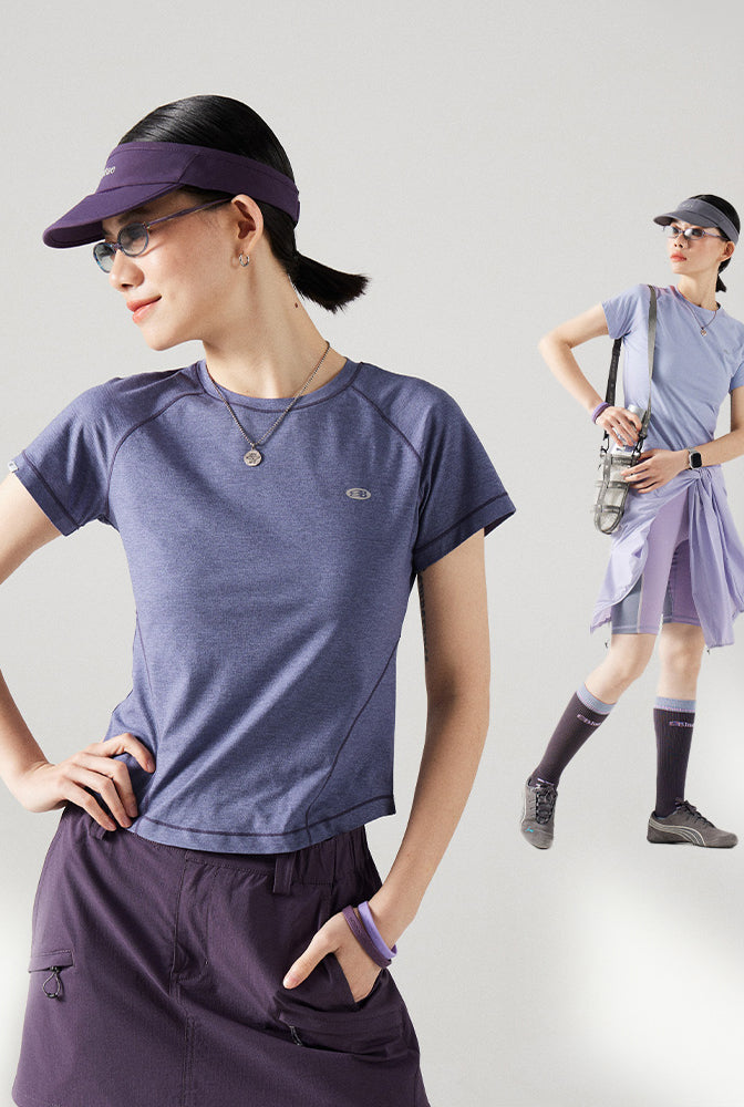 スポーツレディース半袖Tシャツ