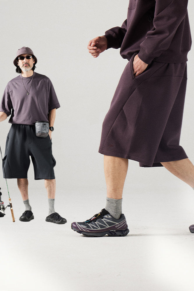 7分丈スウェットパンツ