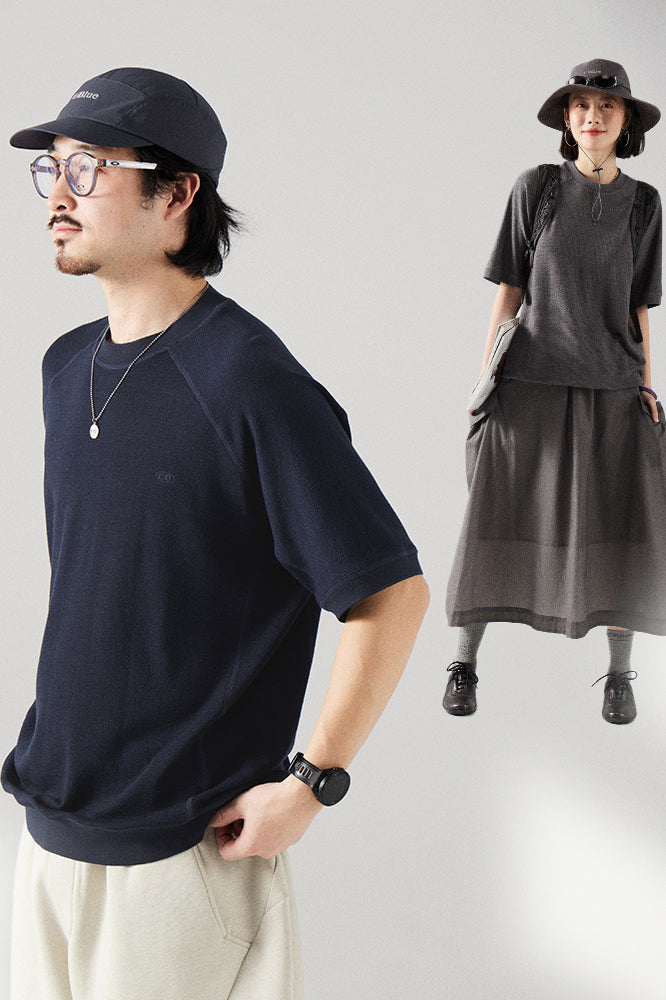 ウール ベーシック Tシャツ 25BLDT001