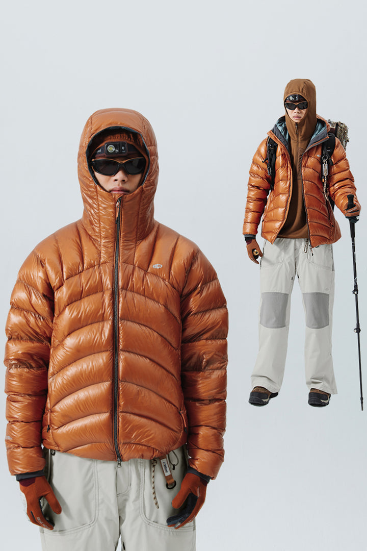 撥水軽量フード付きダウンジャケット25BLYR004