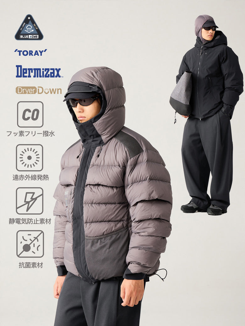 Male Downjacket – Blue Monte