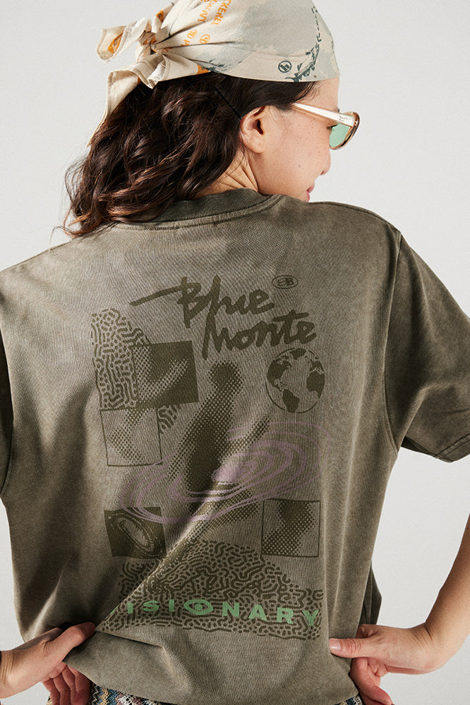 ラウンドネックTシャツ