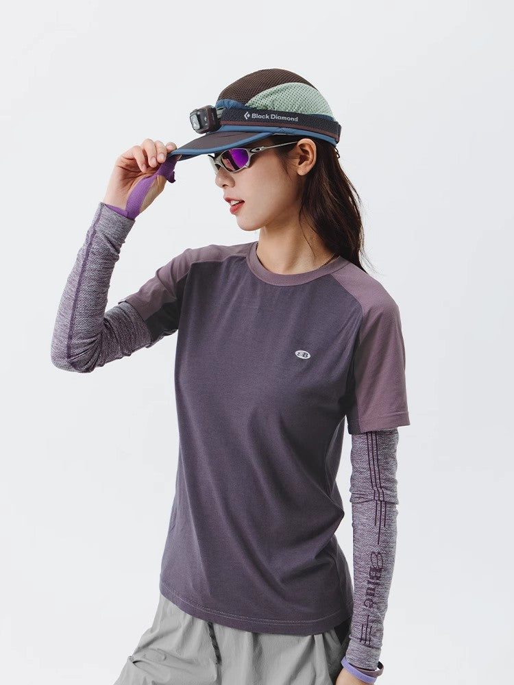 スリムフィット ウールスポーツTシャツ24TMT025