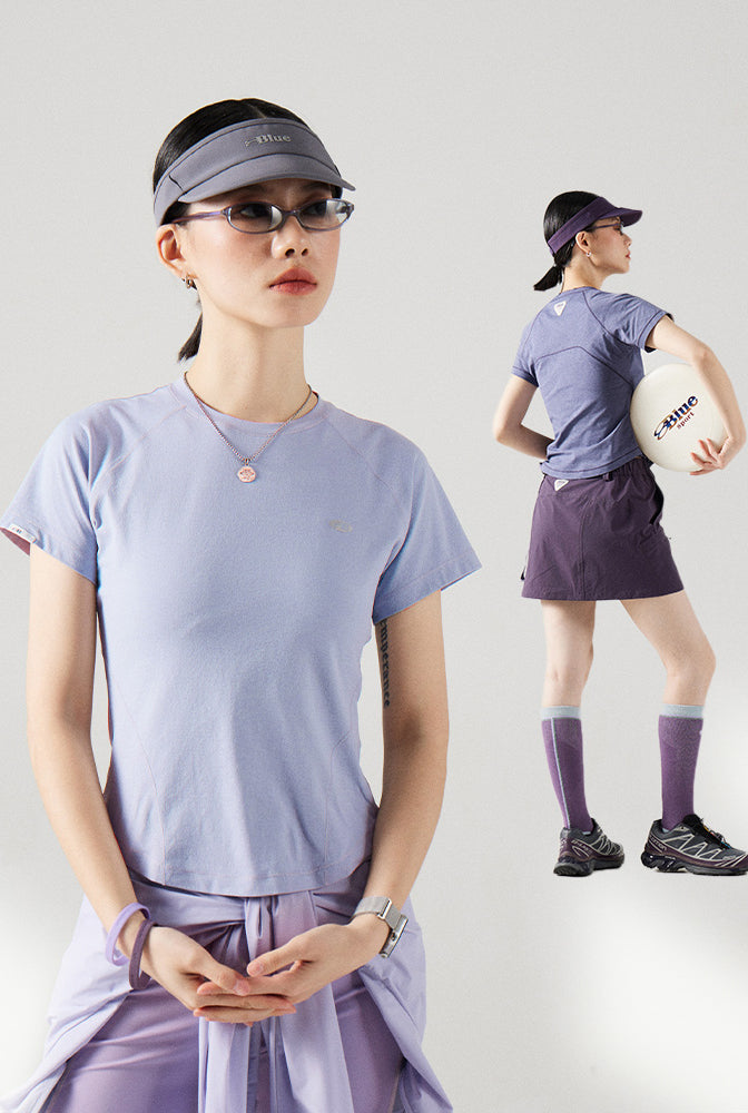 スポーツレディース半袖Tシャツ 25BLDT004