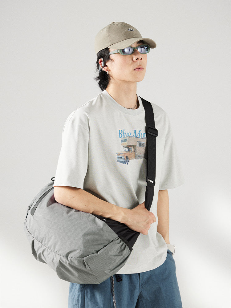 調整可能な防水ショルダーバッグ25BLBB004