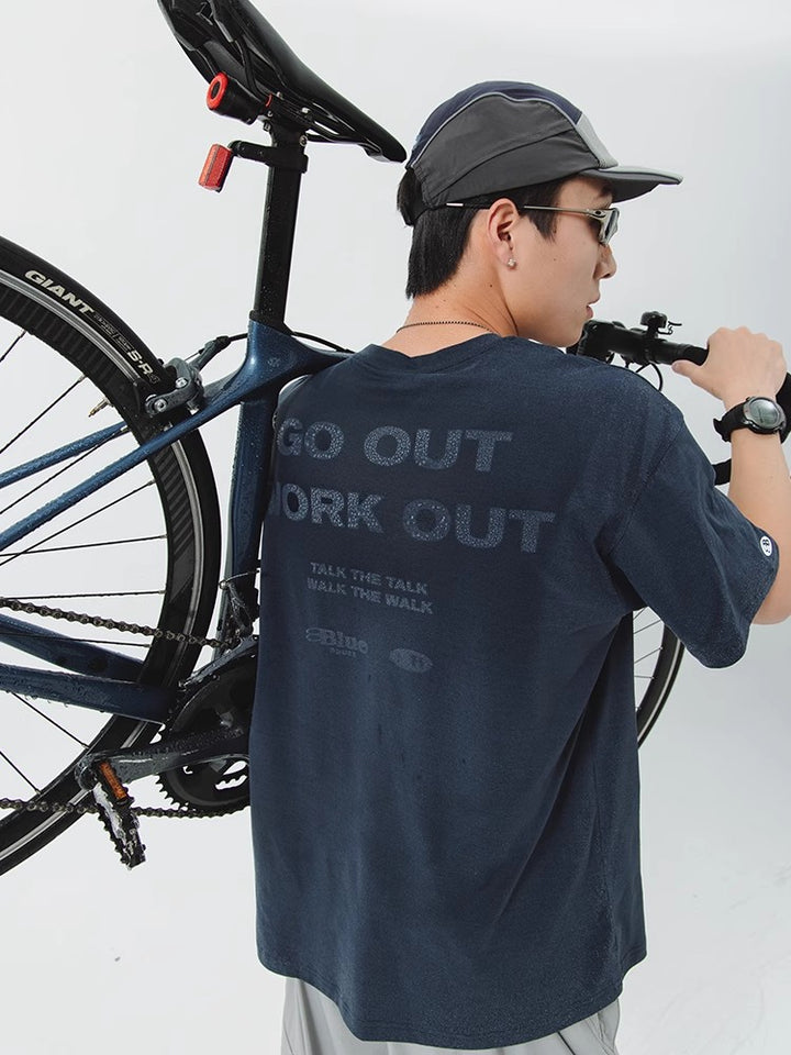 スポーツウォータープリントTシャツ24TMT008