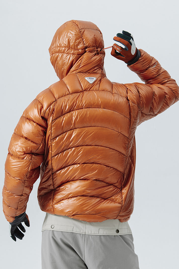 撥水軽量フード付きダウンジャケット25BLYR004