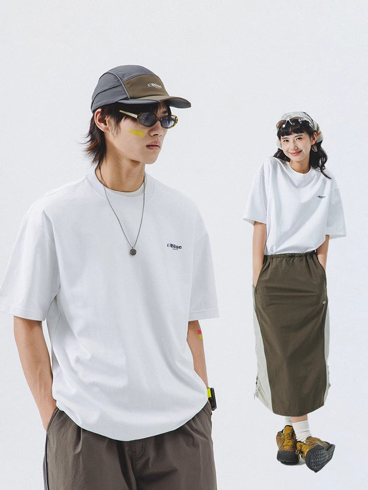 ペア半袖Tシャツ(ロゴなしバージョン)23TMT001