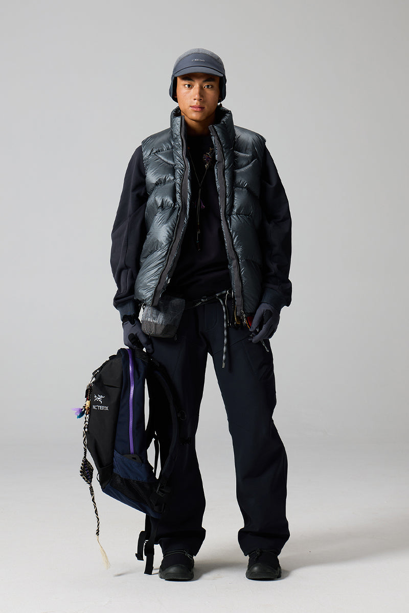 PERTEX900フィルパワーダウンベスト25BLMJ008