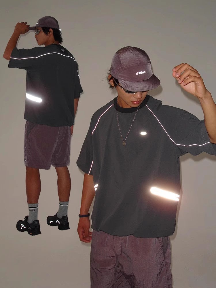 反射 ランニングTシャツ24TMT003