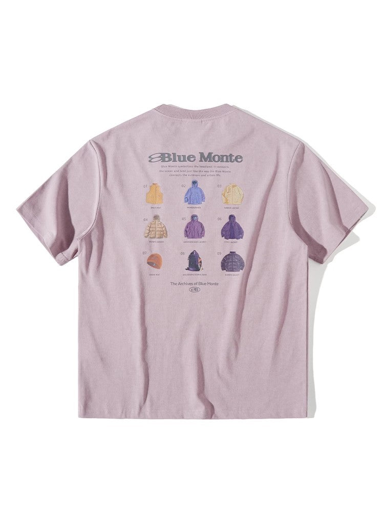 ヴィンテージワックス加工Tシャツ25BLDT038