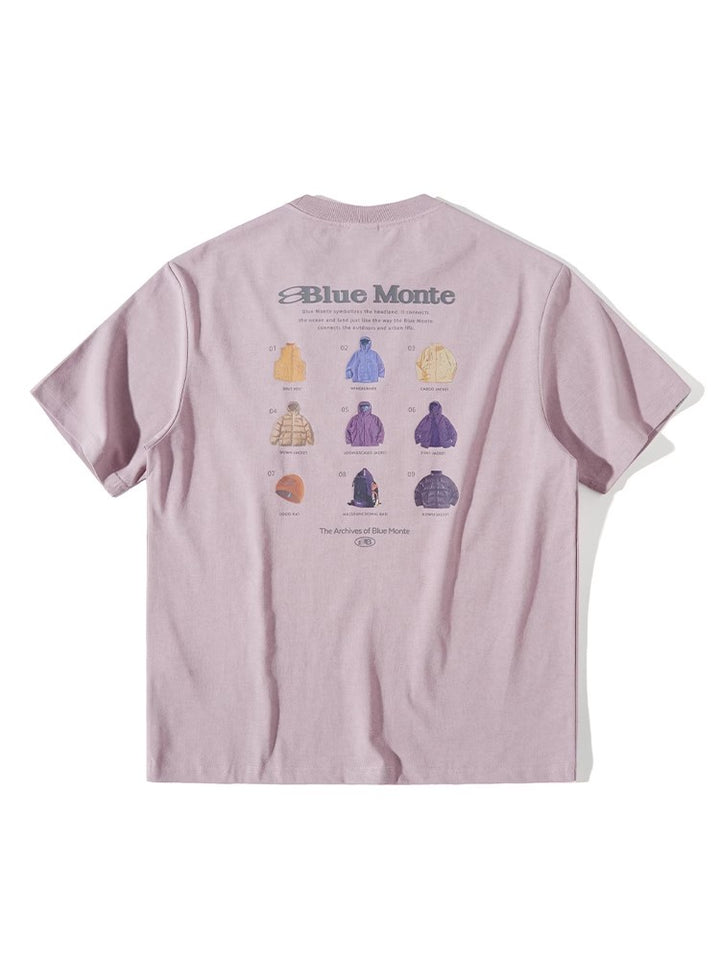 ヴィンテージワックス加工Tシャツ25BLDT038