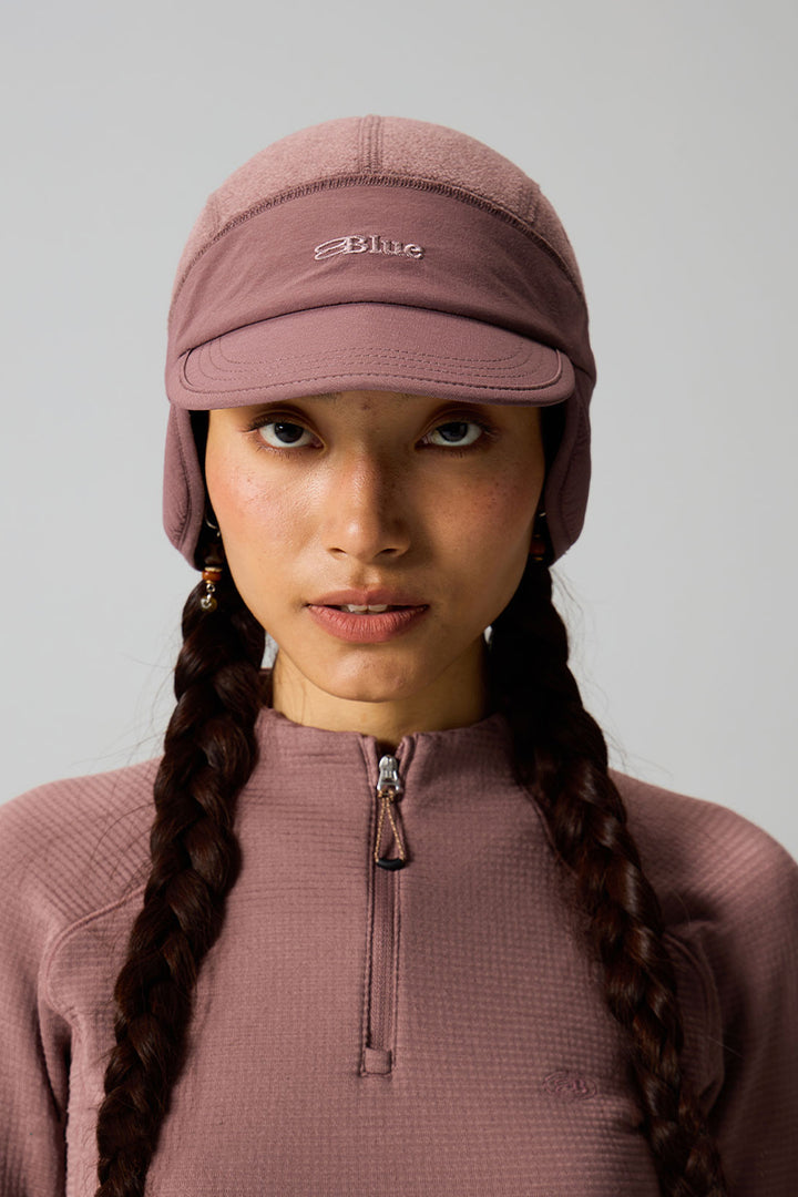 POLARTEC耳当て付きフリースベースボールキャップ25BLML017