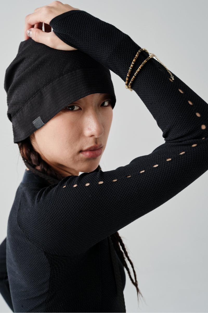 オープンワーク編みロングスリーブウィメンズNLBLAZS003