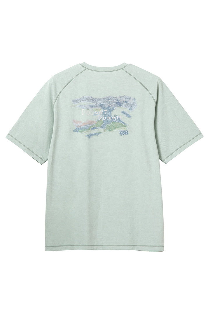 HYDROCOOL風景柄半袖TシャツNLBLDTX025