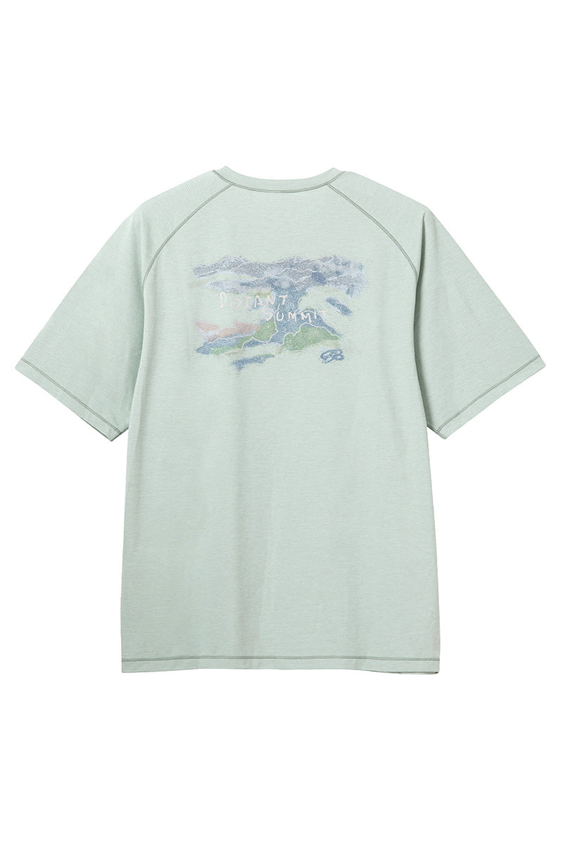 HYDROCOOL風景柄半袖TシャツNLBLDTX025