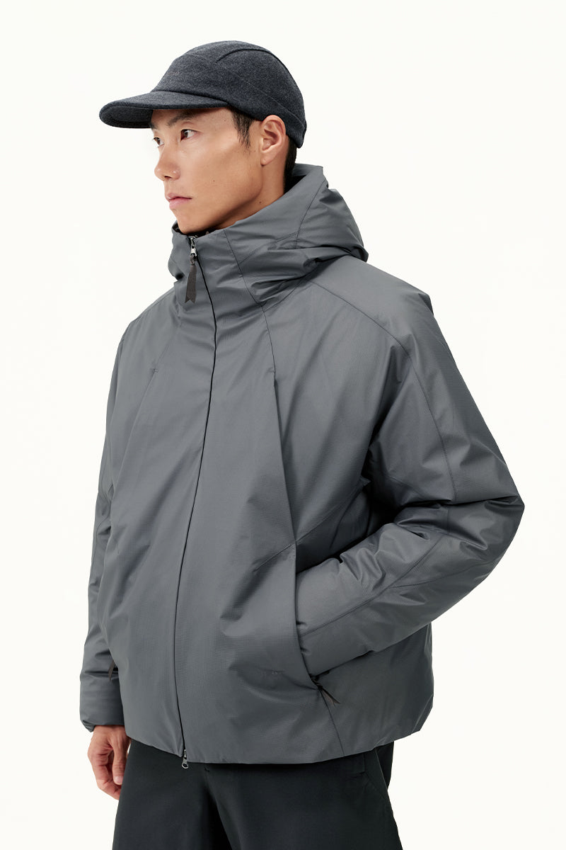 DryerDown 800FP Ultra-Lightweight Hooded Goose Down Jacket