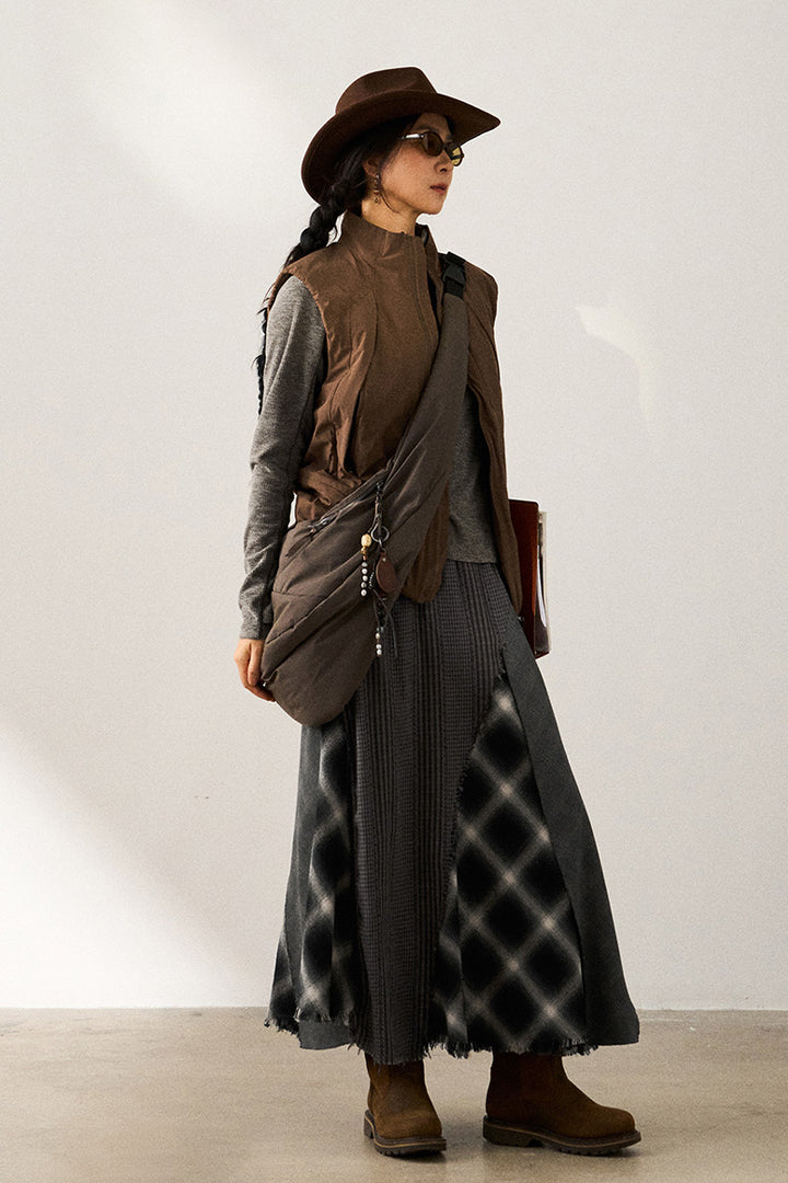 マッチポッケ付き中綿ベスト25BLMJ004