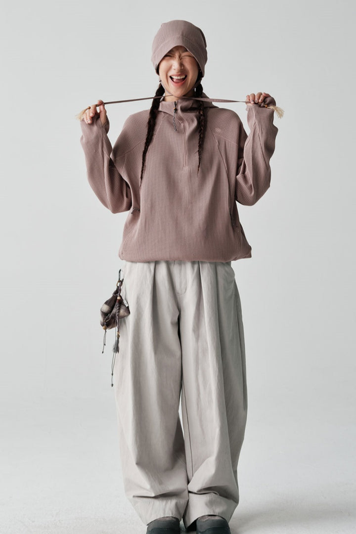 SILVADURメッシュハーフジップフーディーNLBLAWY004