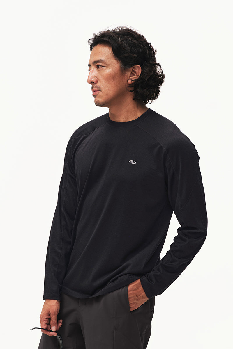 ウール長袖Tシャツ NLBLCTX019