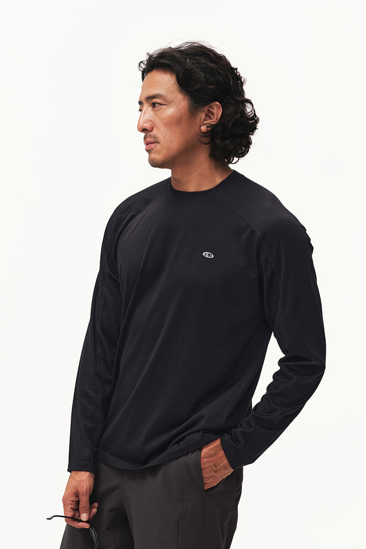 ウール長袖Tシャツ NLBLCTX019