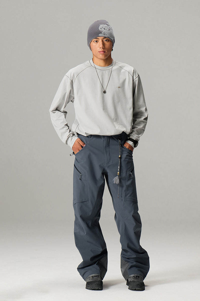 モイスチャーウィッキング長袖Tシャツ25BLCT020