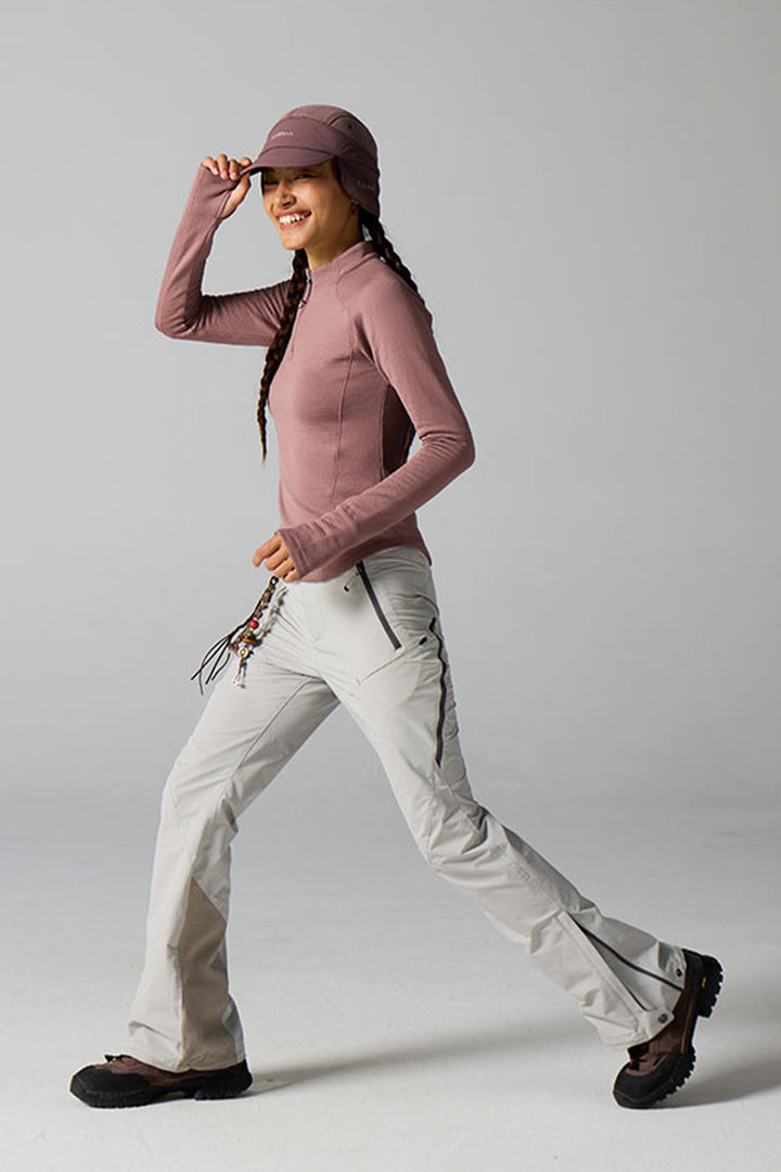 ウールフリースインナーシャツウィメンズ25BLCT021