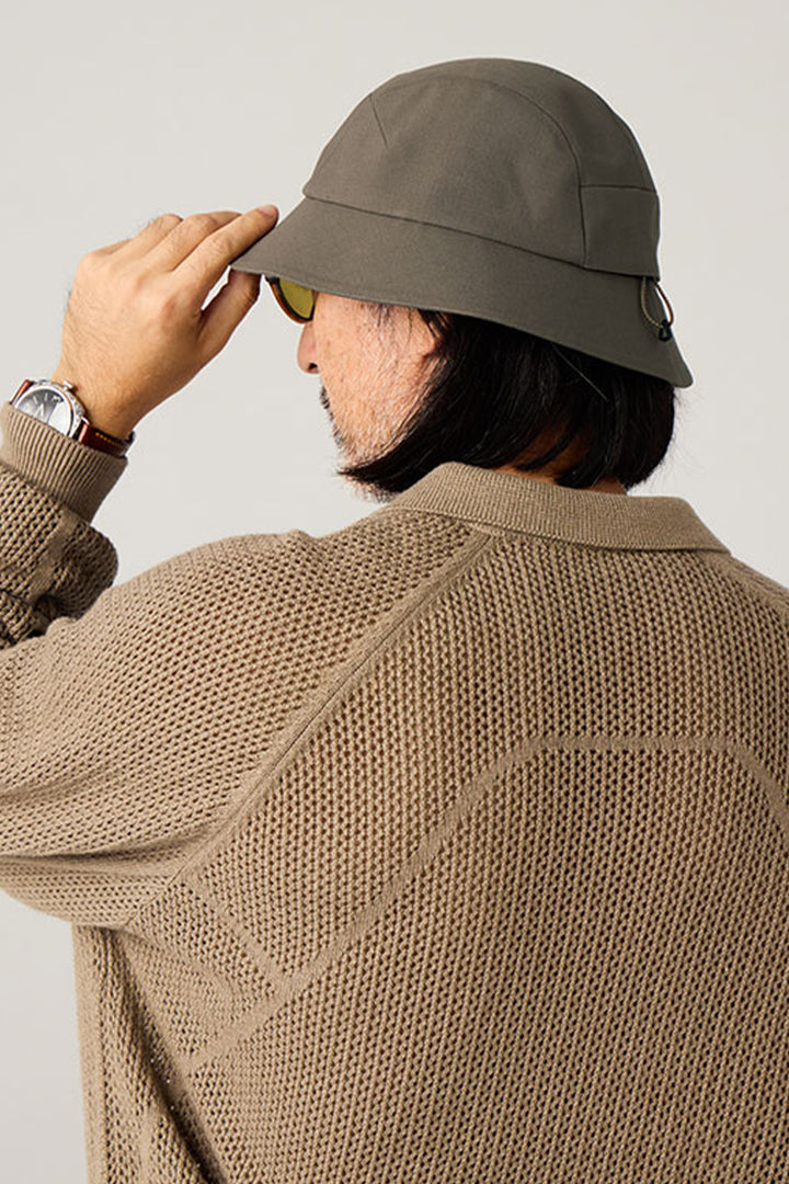 ウール調節可能防泼水バケットハット25BLML011