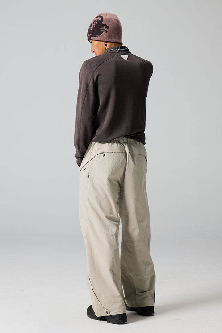 ウールスタンドカラーフリースインナー25BLCT022