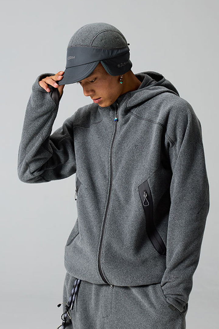 POLARTECフード付き軽量ジャケット25BLJK031