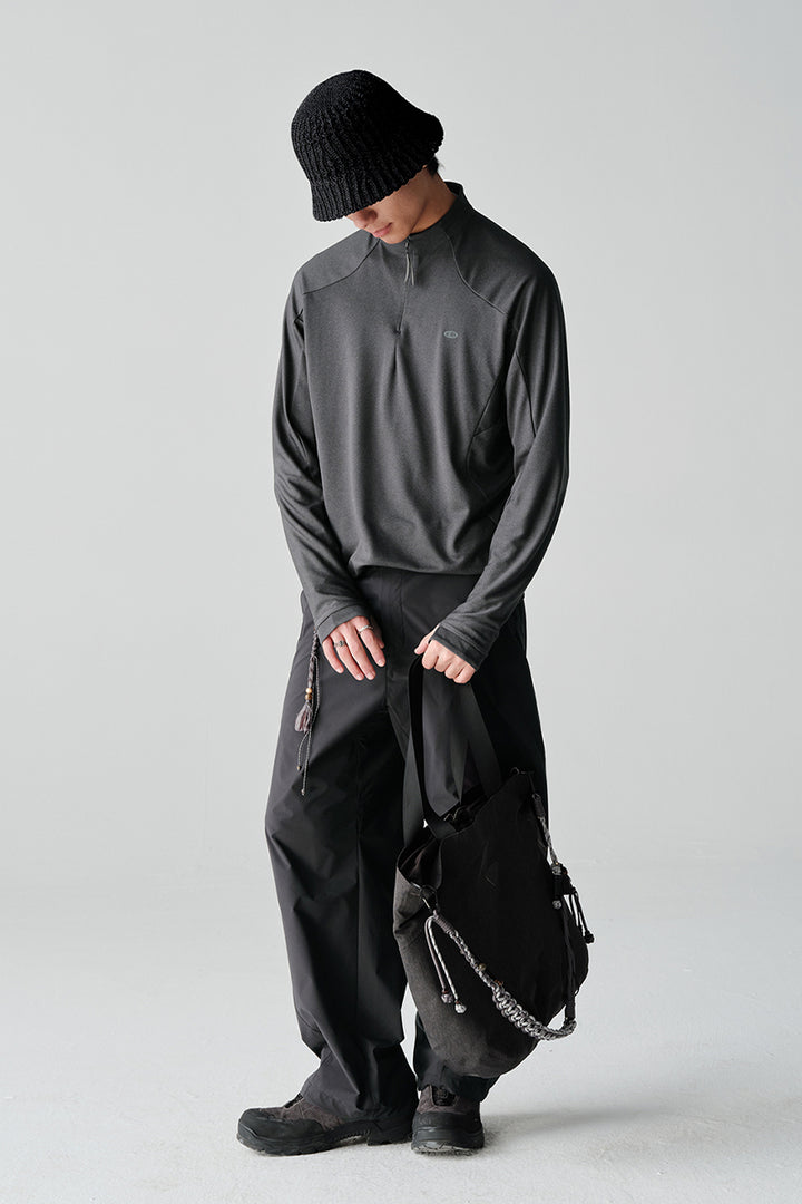 POWERDRYハーフジップ速乾トレーナーNLBLCPL001