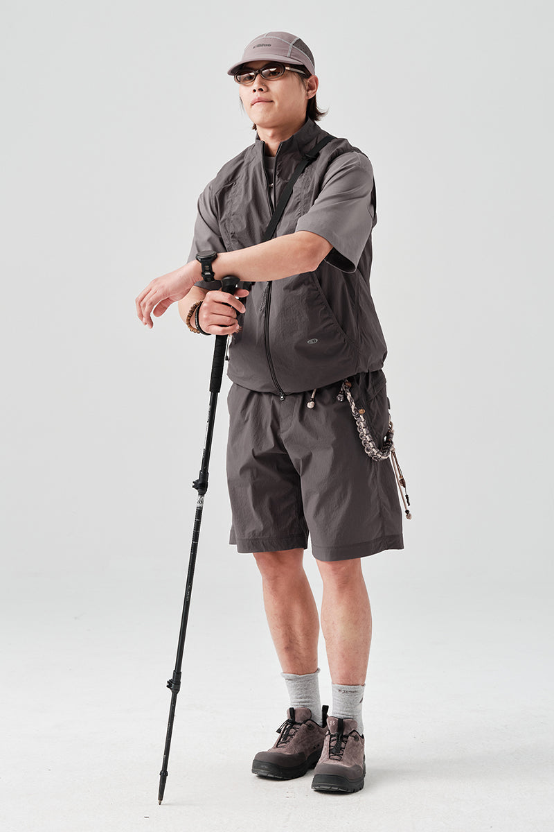 MICROFT軽量撥水ショートパンツNLBLADK002