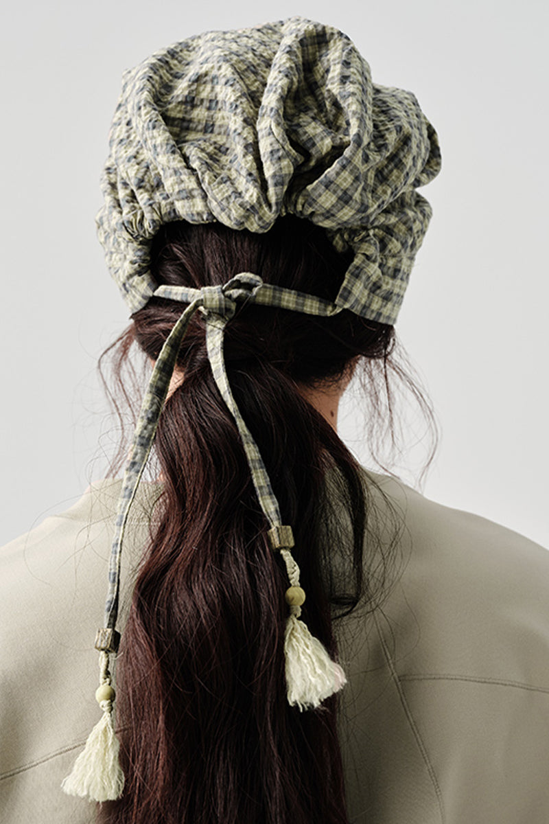 コットン製ドロストリング付き帽子NLBLAPS013