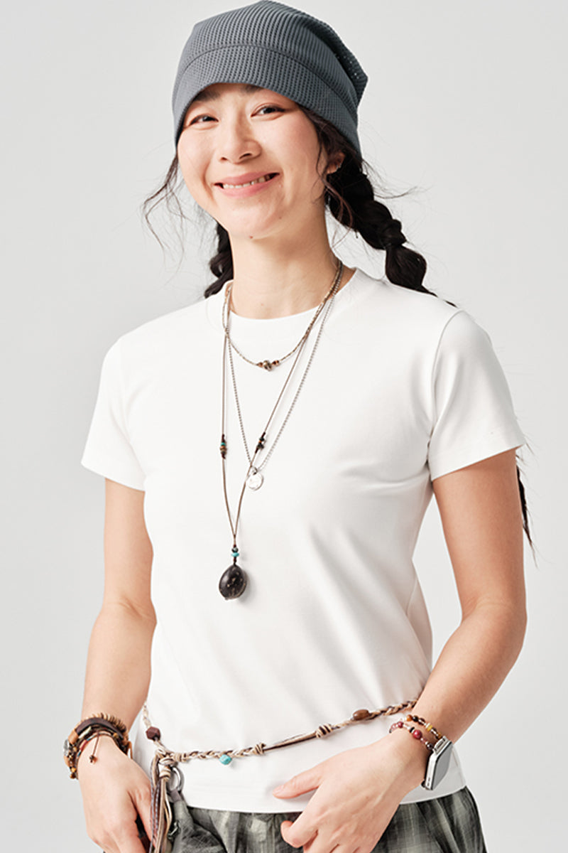 無地半袖TシャツウィメンズNLBLDTX012