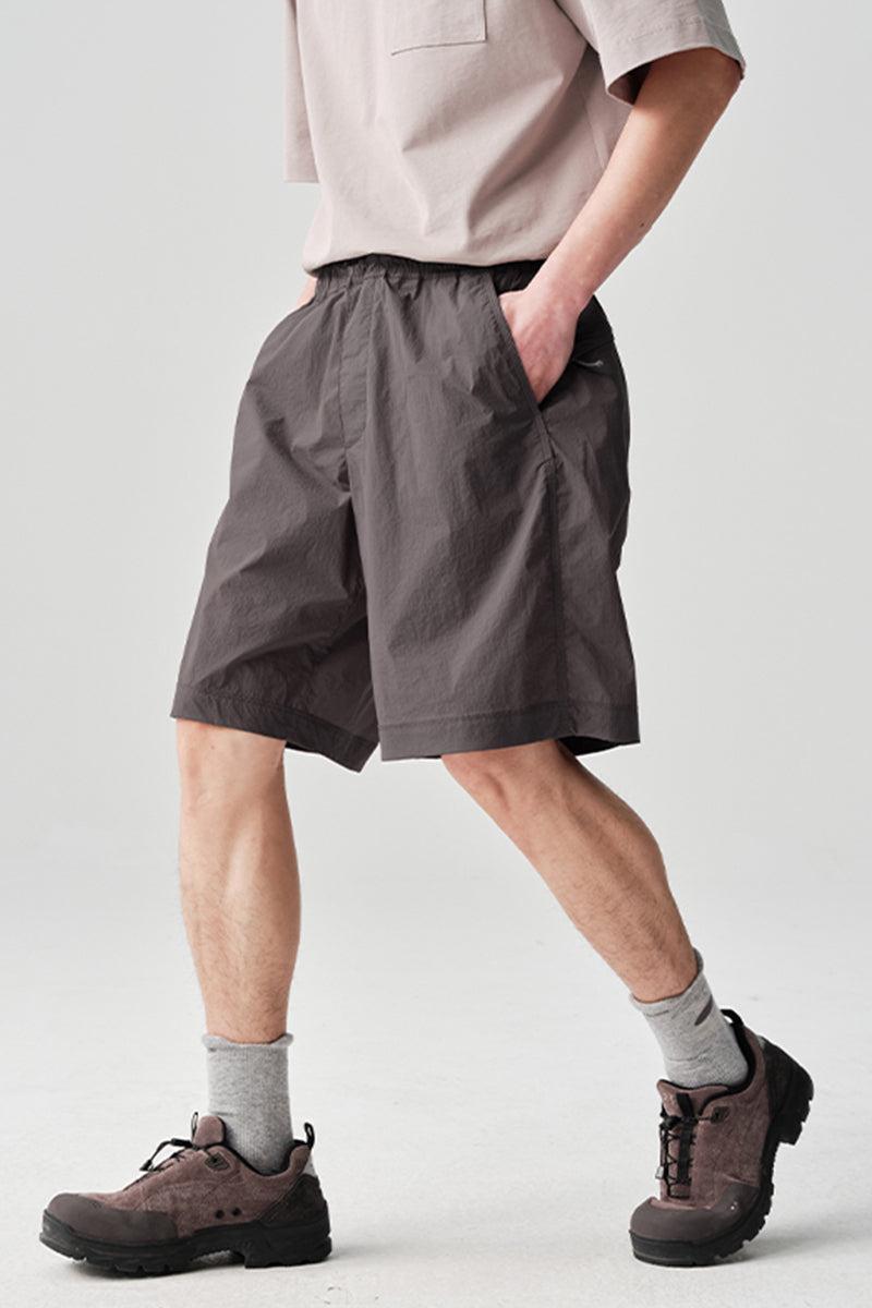 MICROFT軽量撥水ショートパンツNLBLADK002