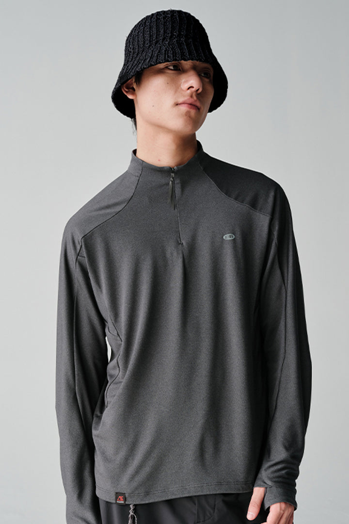 POWERDRYハーフジップ速乾トレーナーNLBLCPL001