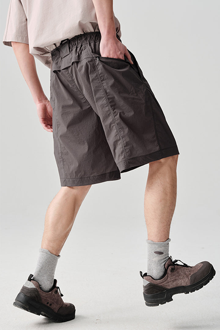 MICROFT軽量撥水ショートパンツNLBLADK002