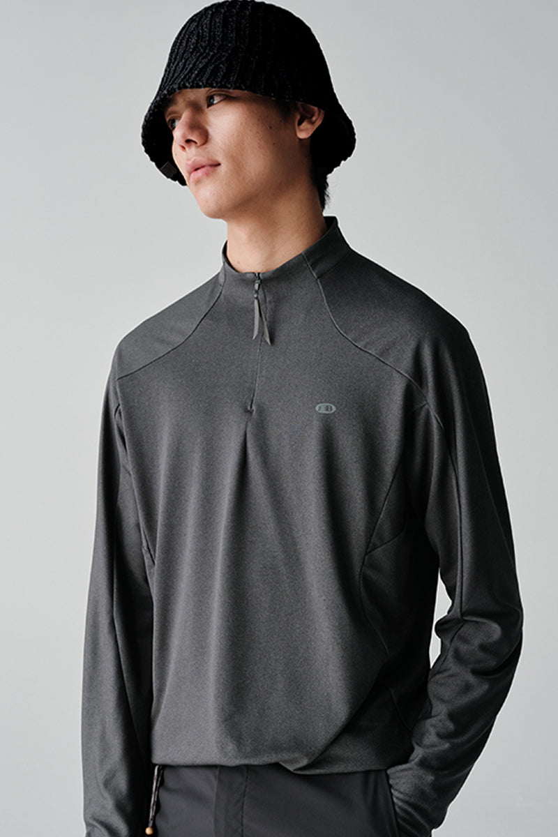POWERDRYハーフジップ速乾トレーナーNLBLCPL001