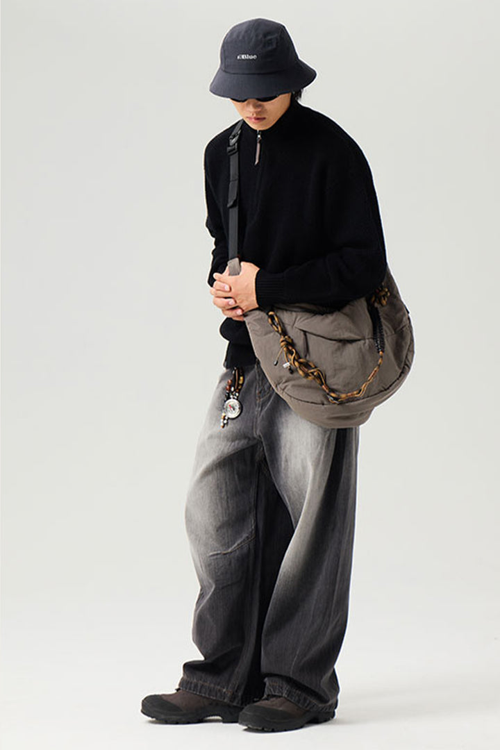 アーチ型シングルショルダーバッグ25BLBB007