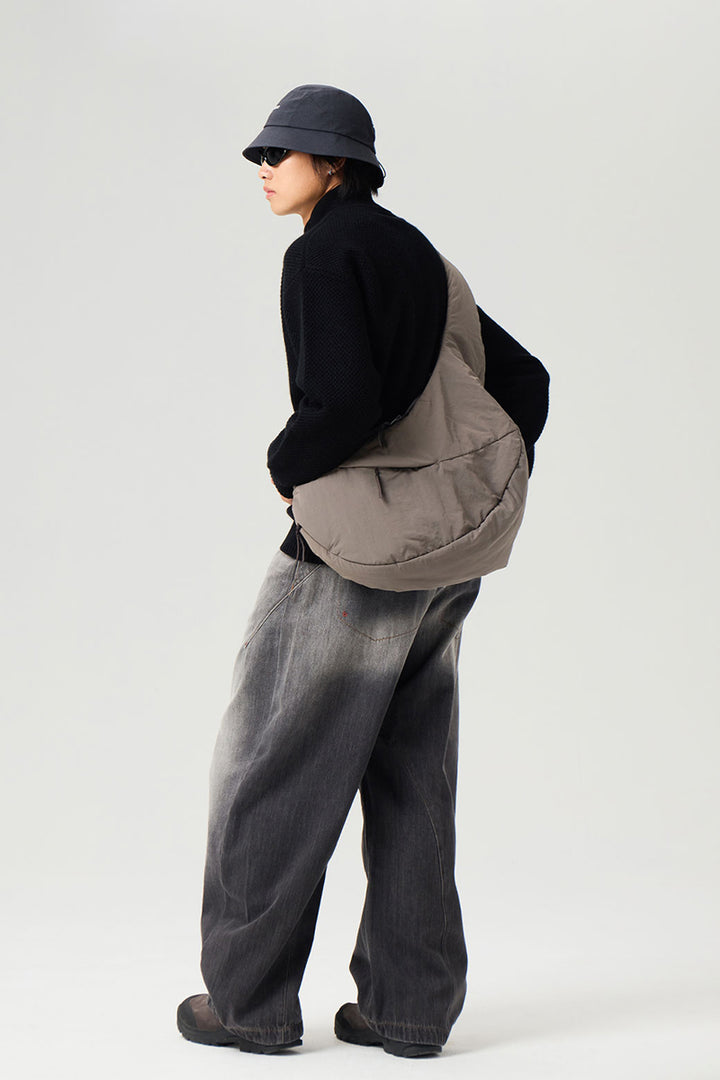 アーチ型シングルショルダーバッグ25BLBB007