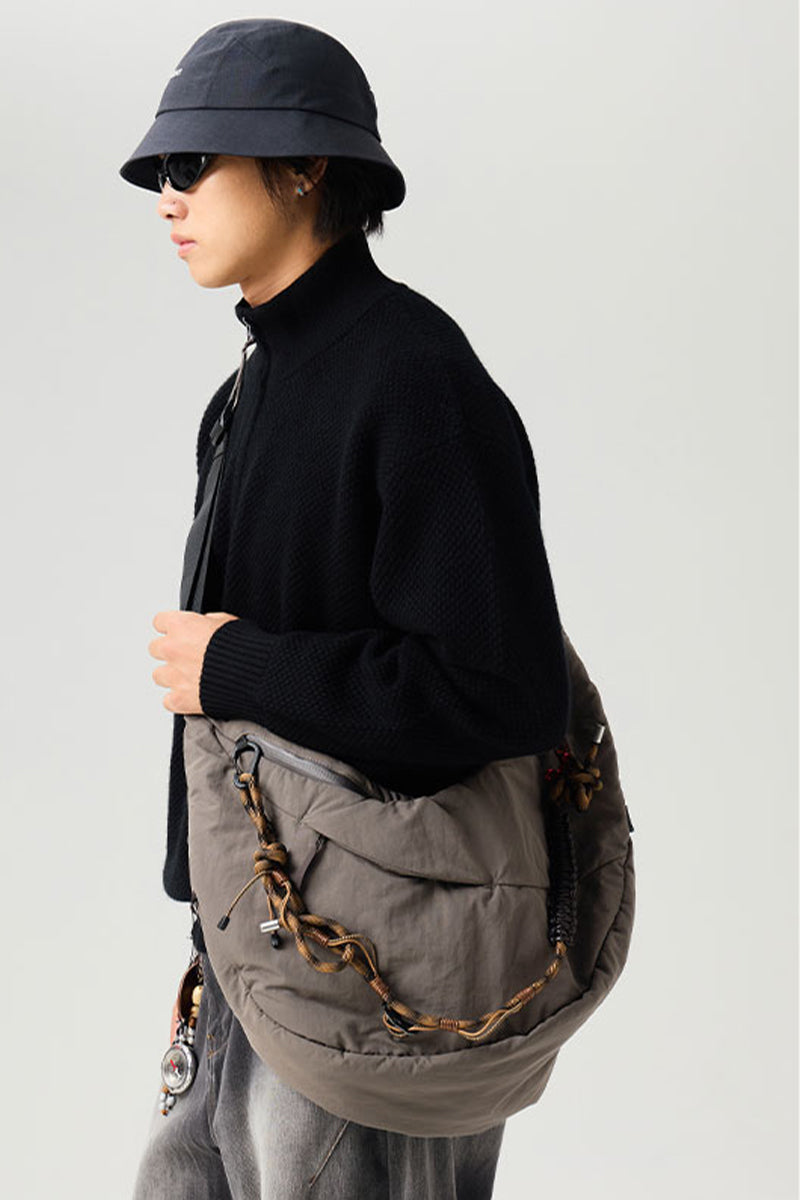 アーチ型シングルショルダーバッグ25BLBB007