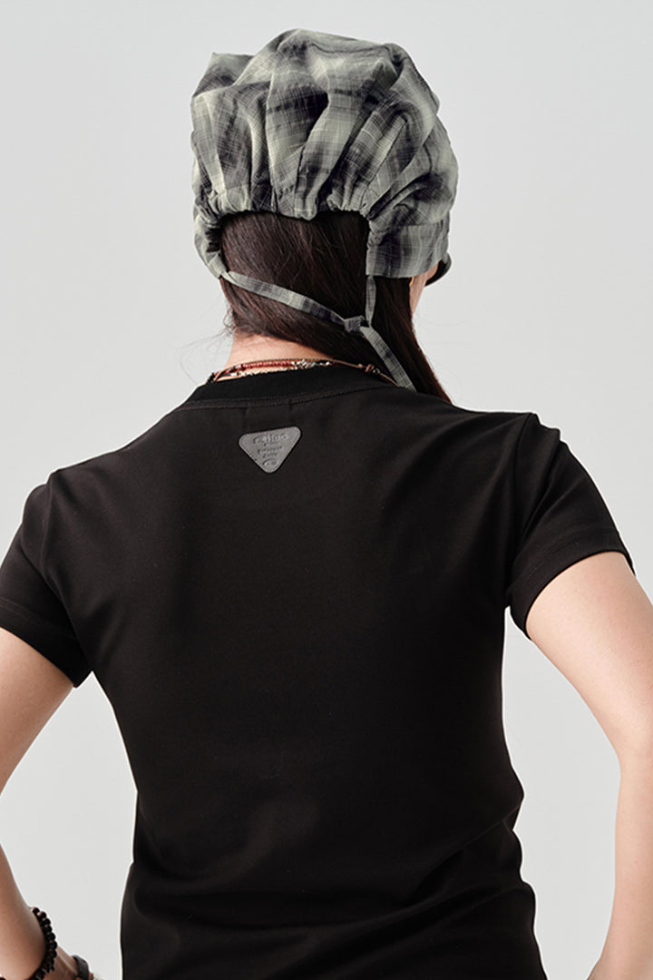 コットン製ドロストリング付き帽子NLBLAPS013