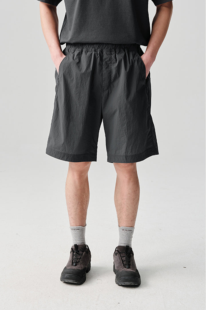 MICROFT軽量撥水ショートパンツNLBLADK002